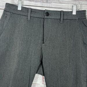 DU/ER Duer Mens Smart Stretch Relaxed Trouser Pants Performance Gray 32 x 30